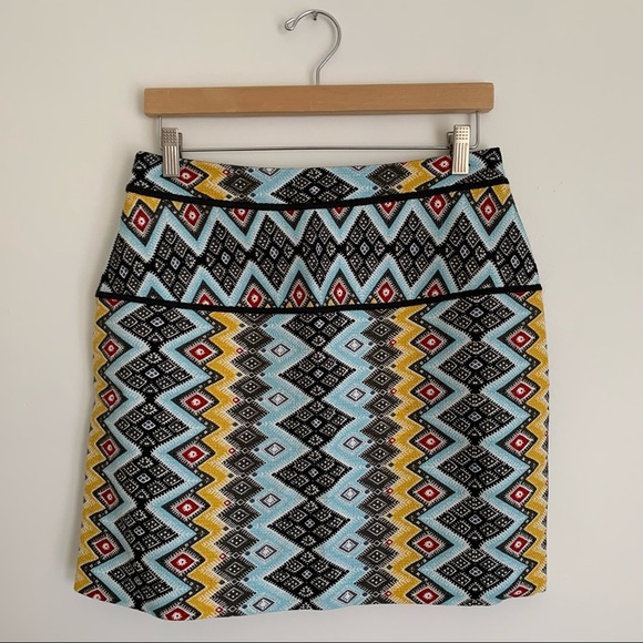 NWT - Tribal Boho Print Mini Skirt - Picture 4 of 9